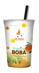 ชาเขียวมะม่วงเสาวรสใส่มะม่วงฉ่ำและไข่มุกเสาวรสมะม่วงเมืองร้อน - Product Image 5