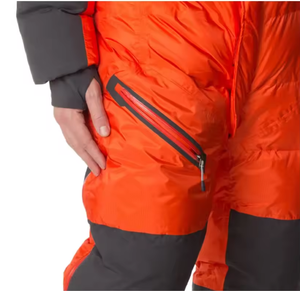 ชุดสกีกันน้ำแบบมีฮีตเตอร์ในตัว ระบายอากาศได้ดี ซิปปิด ดีไซน์ลายพิมพ์ พร้อมฉนวนกันความร้อนทินซูเลท สำหรับกีฬาหิมะสำหรับผู้ชาย - Product Image 5