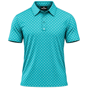 Men Performance High End Quality Full Piece Sublimation Printing Golf <b>Polo</b> Shirt Logo - Product Image 4