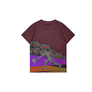Wholesale Custom Streetwear Oversized Plus Size Light Weight And Breathable Cotton Shirt Custom Printed Men's T-shirts - Product Image 1