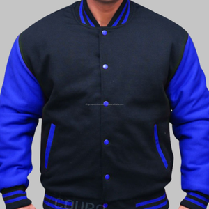 Conjunto de chaqueta Varsity de lana de la mejor calidad, equipo de entrenamiento transpirable de secado rápido para chaquetas Varsity Unisex de invierno - Product Image 5