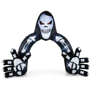Arco Gonfiabile di Halloween a Forma di Grim Reaper per Decorazione Esterna con Picchetti e Sacche d'Acqua - Product Image 2