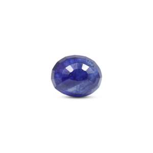 Handcrafted 5.7 Carat Oval Cut Blue Sapphire Loose Gemstone for Fine Jewelry - Product Image 2