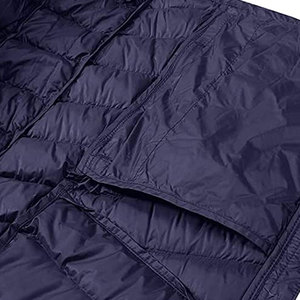 2026 Latest Design Solid Color Men Puffer Jacket Streetwear Breathable Windproof Men Puffer Winter Jacket - Product Image 4