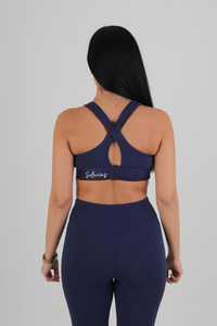 Conjunto Deportivo de 2 Piezas para Mujer a Precio Económico, Leggings y Sujetador Deportivo de Alta Sujeción, Conjunto de Yoga y Gimnasio, Estilo Crop - Product Image 5