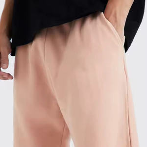 Pantalon de jogging empilé pour homme en coton, taille mi-haute, poids moyen, coupe athlétique ajustée, style décontracté, tendance, vente en gros - Product Image 3