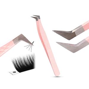 Recoger con precisión pestañas finas fácilmente pinzas de extensión de pestañas puntas ultrafinas de precisión para un diseño personalizado - Product Image 3