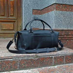 กระเป๋าเดินทางหนังแท้คุณภาพสูง รุ่น Duffle Weekender น้ำหนักเบา ซิปปิด จุของได้เยอะ พกพาสะดวก - Product Image 1