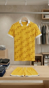ชุดเสื้อและกางเกงขาสั้นฟุตบอลสำหรับนักกีฬา - Product Image 4