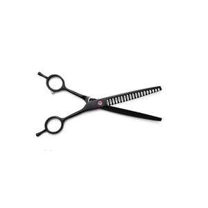 Ciseaux de barbier professionnels en acier inoxydable, lame courbée, pour droitiers, pour coiffeurs professionnels. - Product Image 2