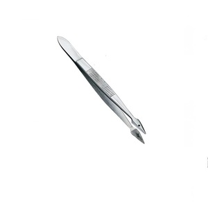Pince à Splinters Hunter Manuelle en Acier Inoxydable, Kit d'Instruments pour Chirurgie Générale, Certifiée STML Classe I HC-CL-225, Garantie 1 An - Product Image 1