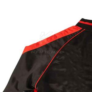 Silk Jackets Lightweight Casual Outerwear Stand Eco-Friendly Breathable Fabric <b>Covered</b> <b>Button</b> Closure Winter Jacket for Daily - Product Image 6