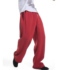 Pantalon formel homme sur mesure de haute qualité, taille mi-haute, en mélange polyester/coton, respirant, écologique, séchage rapide, coupe évasée, avec braguette boutonnée - Product Image 5