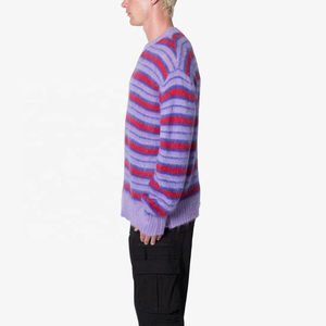 Pulls en coton, pulls en mohair, hauts tricotés, collection automne-hiver, design personnalisé, pulls en maille - Product Image 2