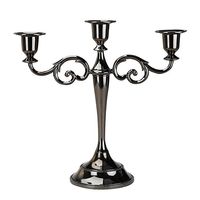 Candélabre traditionnel en métal fait main, centre de table pour Noël et mariage, support décoratif classique, élément de décoration élégant pour la maison