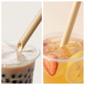 Environmentally Friendly Materials Green Unpackaged Slanted Bamboo <b>Straws</b> <b>For</b> <b>Drink</b> - Product Image 4