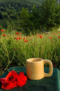 Tazas de Cerámica de Nueva Llegada, Tazas de Madera Sostenibles para Disfrutar de tu Bebida Favorita de la India - Product Image 3