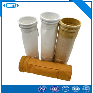 Sac filtrant anti-poussière en polyester hydrofuge et antistatique pour cimenterie, prix usine - Product Image 3