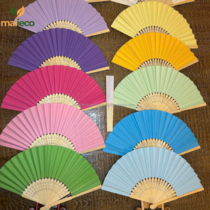 Abanico plegable de bambú ecológico impreso personalizado artesanía de estilo tradicional con decoraciones de logotipo único hecho en Vietnam - Product Image 4