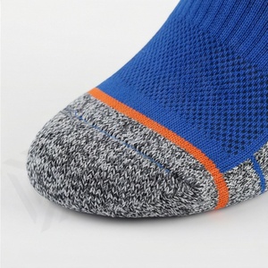 Blue Crew <b>Running</b> <b>Socks</b> Breathable Moisture Wicking Polyester Spandex Adult Summer Athletic Sports <b>Socks</b> - Product Image 6