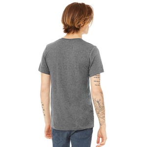 เสื้อยืดคอกลมผู้ชาย แบรนด์คุณภาพ ผ้าฝ้าย 100% ดีไซน์แฟชั่น ทรงเข้ารูป สีพื้น เสื้อยืดแขนสั้น - Product Image 1