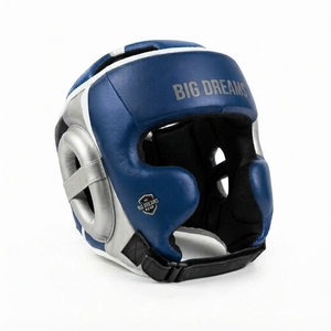 Protector de Cabeza de Boxeo de Cuero con Logotipo Personalizado, Equipo de Protección Profesional para Sparring, Protector de Cabeza para MMA, OEM, ODM - Product Image 3