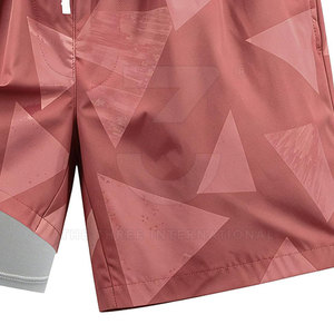 Bulk Supply OEM ODM Men Solid Casual <b>Mid</b> Breathable Gym Shorts Custom Embroidery Logo High Quality Workout Apparel - Product Image 4