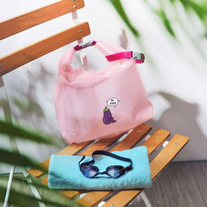 New Design Fashion Travel Portable Beach <b>Swimming</b> Sealable Strong Mesh PVC Waterproof Pouch Dry <b>Bag</b> - Product Image 1