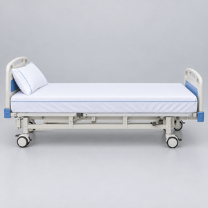 Parure de lit simple la plus vendue, en lin doux, respirante, lavable, 400 fils, écologique, durable, légère, pour lit d'hôpital - Product Image 2