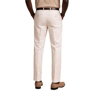 Pantalones de Corte Recto Kappa Alpha Psi Color Crema, Ropa de Fraternidad Griega con Ajuste Entallado, Estilo Clásico y Comodidad Premium - Product Image 2