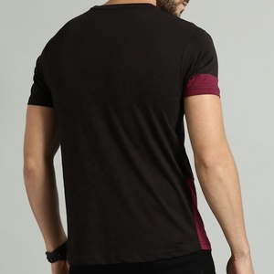 Wholesale Men's T-Shirts Custom Logo Cotton <b>Tshirt</b> with Soft Neck Breathable Microfiber Customized Printing 100% Cotton - Product Image 2