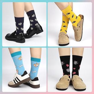 Calcetines Casuales de Invierno para Hombre de Alta Calidad, Transpirables, Cómodos, de Punto, con Spandex/Nylon, Resistentes a Desgarros, Servicio OEM Personalizable - Product Image 2