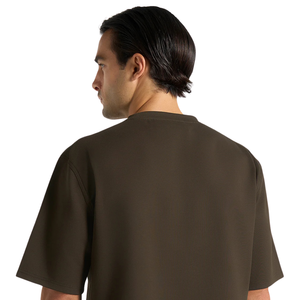 Mens O Neck Short Sleeve <b>T</b> <b>Shirts</b> Chest Patch <b>Pocket</b> Boxy Relaxed Fit Casual Streetwear Wholesale Custom OEMs Cotton Jersey Tees - Product Image 4