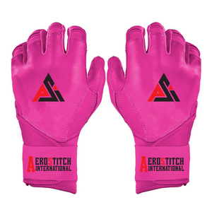 Gants de frappe de baseball en gros, design de logo personnalisé, protection des mains de haute qualité, gants de frappe de baseball - Product Image 1