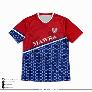 Maillot de football rayé tendance Mawra, design personnalisé par sublimation, tissu de haute qualité, vêtements de sport pour hommes - Product Image 3