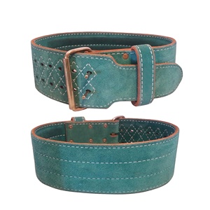 High Quality Custom Design <b>Powerlifting</b> Weightlifting Cowhide Breathable Lightweight <b>Belt</b> - Product Image 5