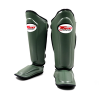 Nuevo Modelo de Protector de Espinilla Ligero, Elástico y Ecológico, de Cuero Vacuno Genuino, con Cierre de Velcro y Logotipo Personalizado