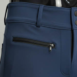 Pantalones de Montar a Caballo Antideslizantes Personalizados de Fábrica, Leggings Ecuestres Deportivos para Mujer con Bolsillos para Teléfono - Product Image 4