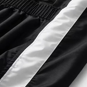 2026 Wholesale Sweat <b>Wind</b> <b>Breaker</b> Suits Screen Printed Full Zip Tracksuits Nylon Custom Mens Reflective Windbreaker Set - Product Image 5