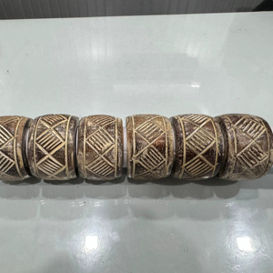 Modern Wooden Painted Napkin <b>Rings</b> for Weddings <b>Indian</b> Made napkin <b>rings</b> for table decoration for sale in bulk - Product Image 1