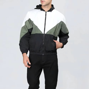 Veste coupe-vent pour homme de haute qualité, design de dessin animé personnalisé, personnalisable pour la saison hivernale, col montant, imperméable, coupe-vent - Product Image 6