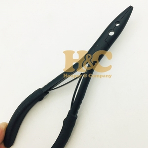 Pinza para Extensiones de Cabello, Herramienta Profesional de Acero Inoxidable de Grado Quirúrgico, Aplicación de Cinta Adhesiva Sin Costuras de Larga Duración, Pinzas para Uso Doméstico - Product Image 6