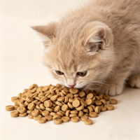 Makanan Kucing Kering Bebas Biji-bijian Tinggi Protein Rendah Natrium Daging Segar Kibble Semua Usia Hipoalergenik OEM ODM Label Pribadi