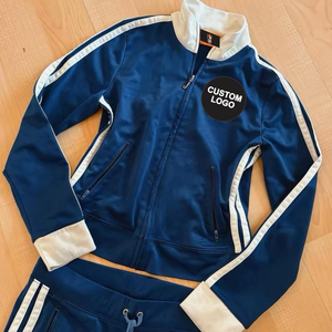 Survêtements de sport en coton au design optimal pour femmes et survêtements décontractés 2 pièces pour femmes avec logo personnalisé, en promotion - Product Image 4