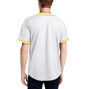 Latest Cheap Price 7V7 Uniform V-neck <b>Baseball</b> Jersey Heat-Transfer Printed Quick Dry Regular Fit Men's Anti-UV Short Sleeve - Product Image 5
