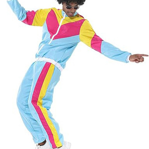 Chándal Unisex con Bloques de Color, Manga Larga, Cuello Redondo, Cintura Elástica, Bolsillos Laterales, Estilo Deportivo Transpirable, Ropa de Primavera para Adultos - Product Image 2