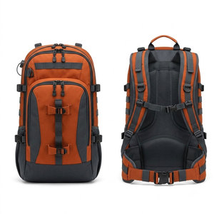 Mochila de Caza de Nailon Impermeable de Gran Capacidad, con Correa de Hombro Arqueada y Cierre de Cremallera, para Camping y Pesca - Product Image 1