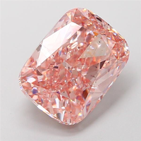 Diamante Suelto de Laboratorio de 5 Quilates, Corte Cojín, Rosa Intenso, Certificado IGI, VS2, Pulido EX, para Joyería de Lujo