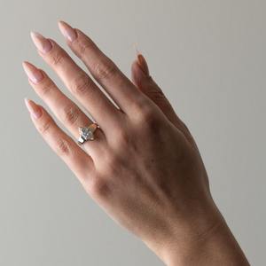 Anillo de Compromiso de Oro Amarillo Sólido de 14K con Diamante Marquise de 2CT Cultivado en Laboratorio, Certificado IGI, para Mujer - Product Image 5