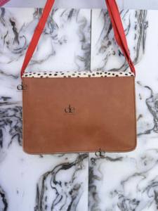 Sac en cuir à motif animalier coloré style western, sac multicolore pour femme, sac bandoulière en cuir recyclé, multi-usages, vente chaude - Product Image 4